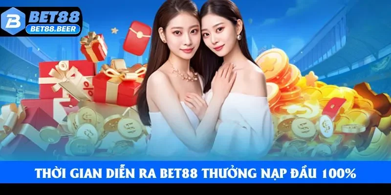 Khung thời gian diễn ra chương trình tại Bet88
