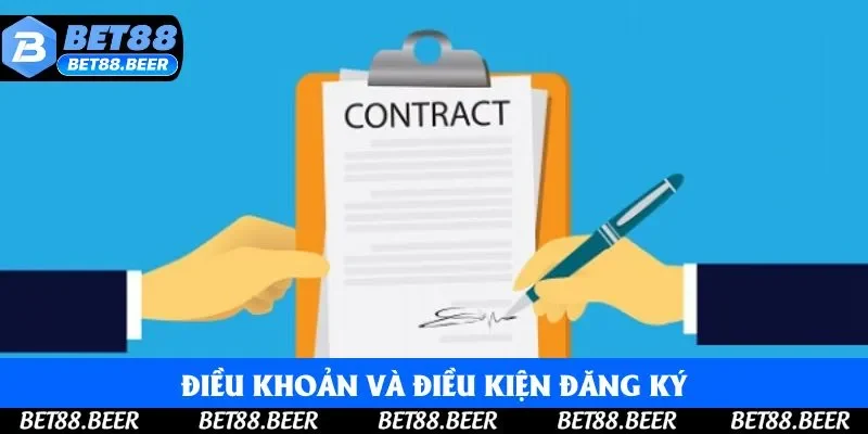 Điều khoản và điều kiện Bet88 khi đăng ký tài khoản