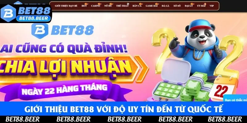 Giới thiệu Bet88 với độ uy tín đến từ quốc tế